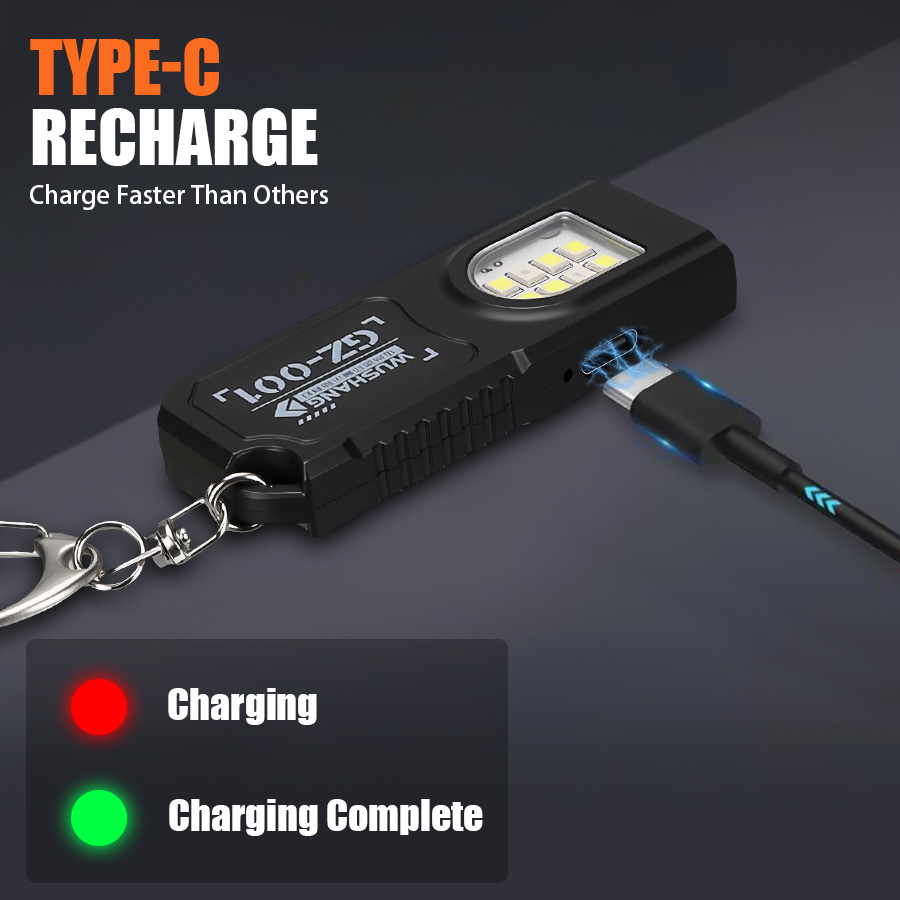 Powerful Mini COB LED Keychain - Fishing Light review and price