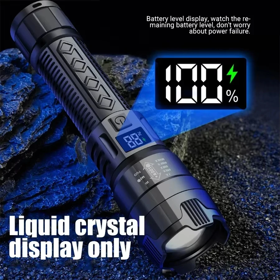 Tactical LED Flashlight 2000LM - Fishing Light review and price