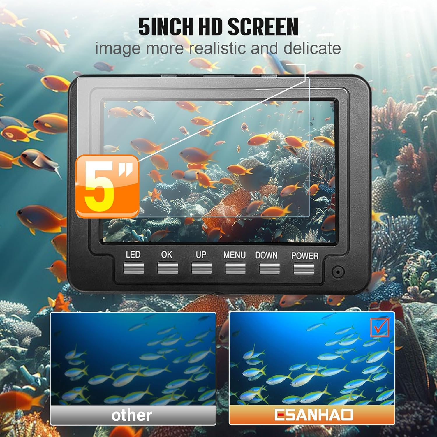 Underwater Fishing Camera - 50 - Fish Finder Portable review and price
