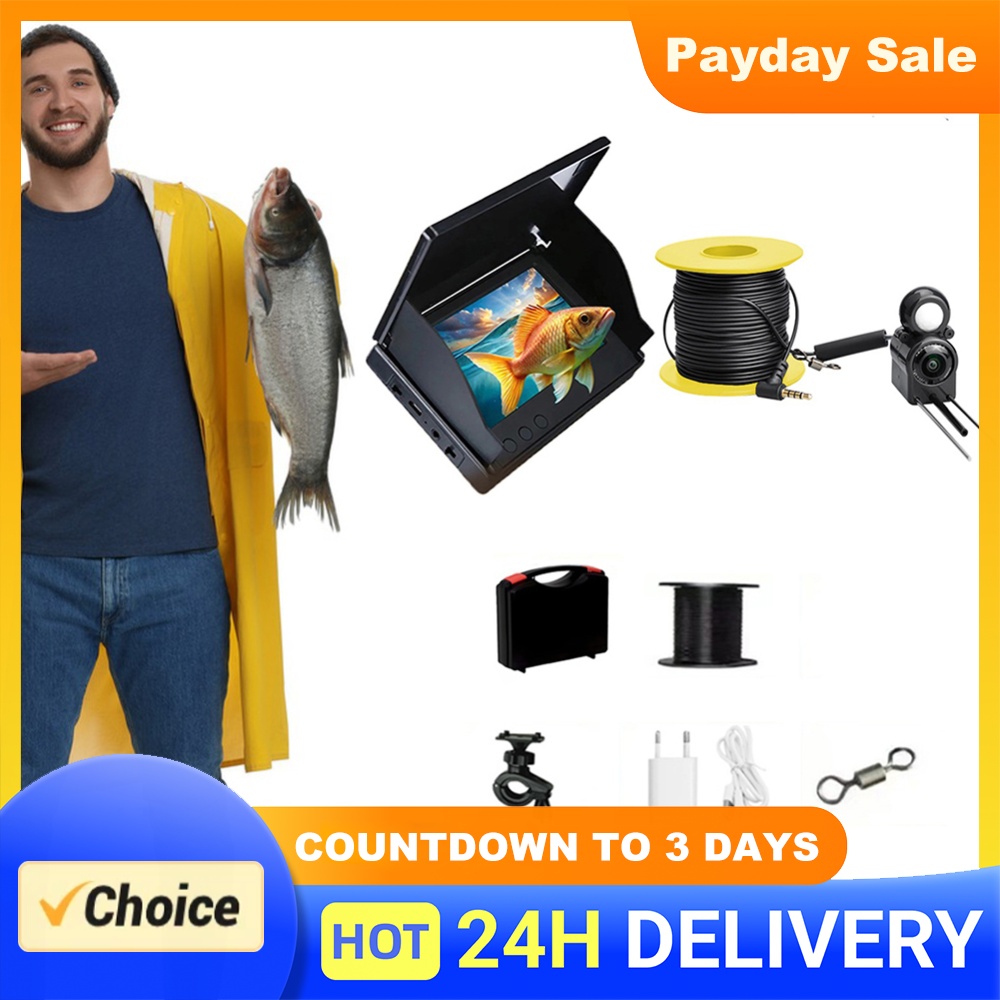 Underwater Fishing Camera 4.3  - Fish Finder Portable review and price