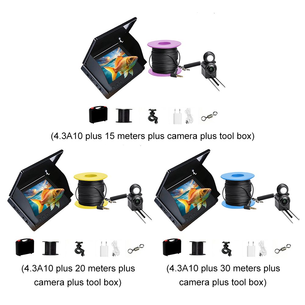 Underwater Fishing Camera 4.3  - Fish Finder Portable review and price