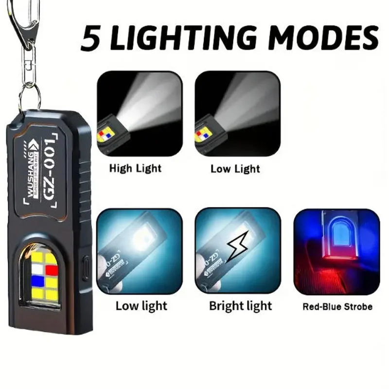 Powerful Mini COB LED Keychain - Fishing Light review and price