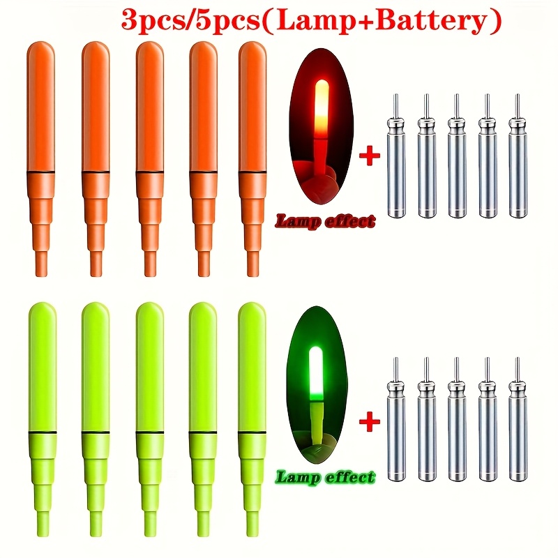 5pcs Night Fishing Rod Light F - Fish Finder Battery review and price